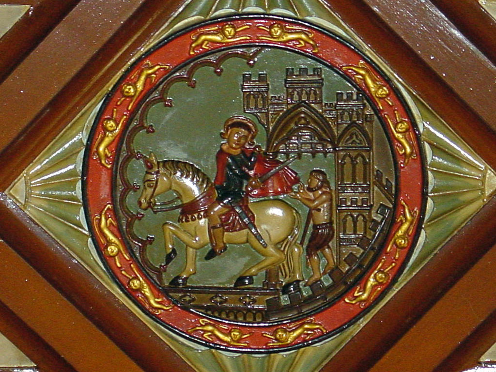 St. Martin in the ceiling in the Town Hall in Dover © Alansencicle